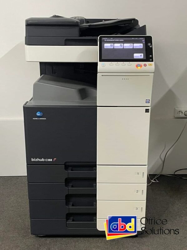 Best in the industry Konica Minolta Bizhub C368 1st RC machine in Bengaluru office