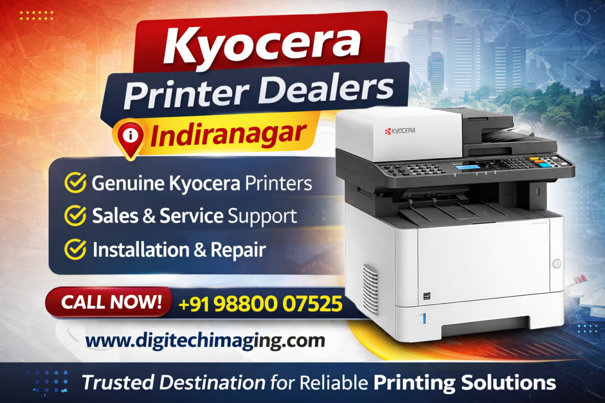 Kyocera Printer Dealers in Indiranagar Bangalore offering sales, service, installation and repair with best price