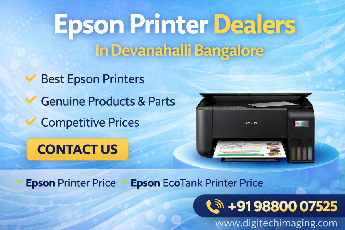 Epson Printer Dealers in Devanahalli Bangalore best price EcoTank printer store genuine Epson printers Digitech Imaging