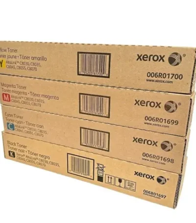 Xerox C8030 C8035 C8045 C8055 C8070 CMYK Toner Cartridge Set