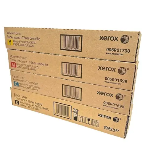 Xerox C8030 C8035 C8045 C8055 C8070 CMYK Toner Cartridge Set