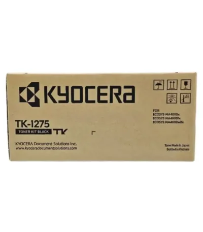 Kyocera TK-1275 Original Black Toner Cartridge for ECOSYS MA4000x MA4000fx MA4000wifx