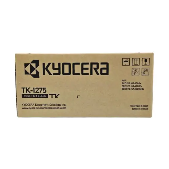 Kyocera TK-1275 Original Black Toner Cartridge Kyocera TK-1275 Original Black Toner Cartridge for ECOSYS MA4000x MA4000fx MA4000wifx